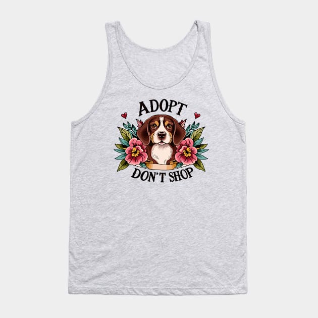 Adopt Don’t Shop Tank Top by FanArts